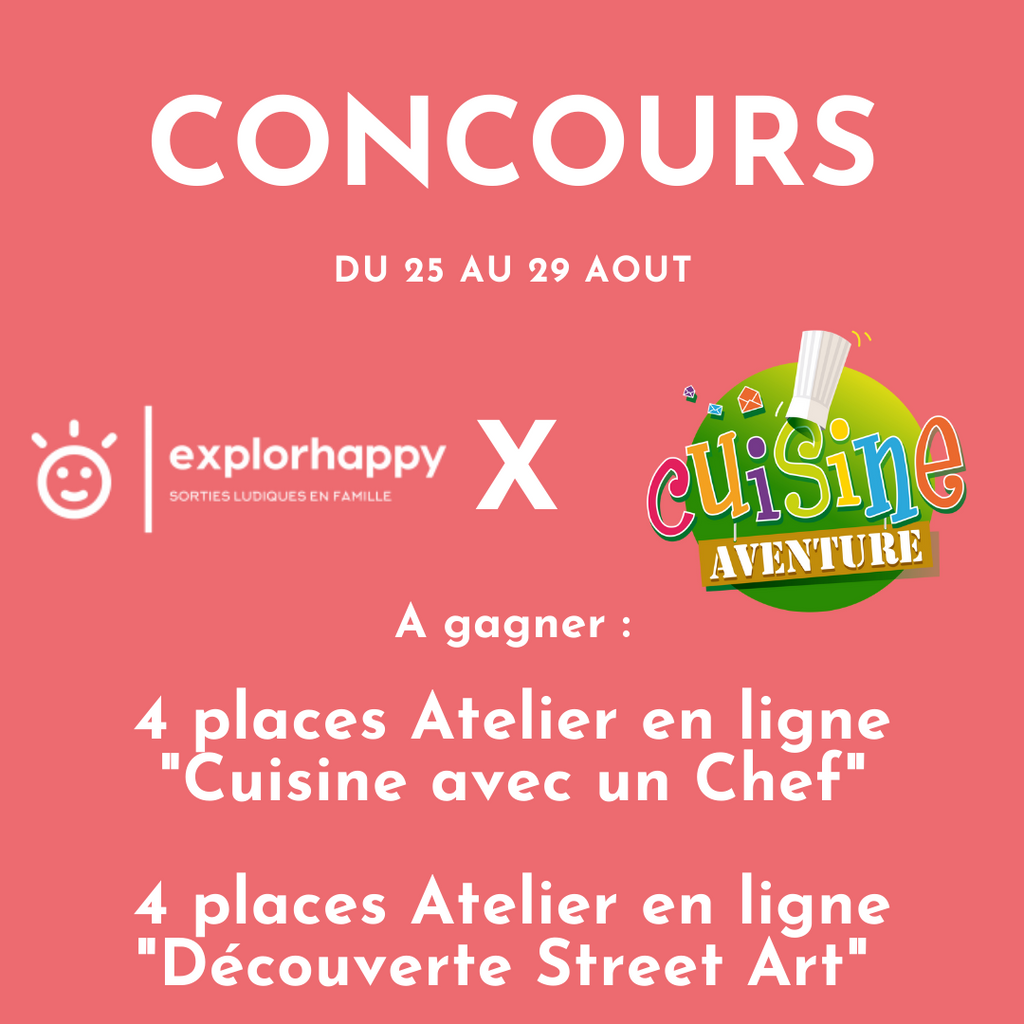 Concours Explorhappy x Cuisine Aventure