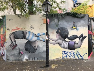 Sortie Street Art Découverte Anglais - La Butte aux Cailles